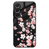Black Cherry Blossom Samsung Galaxy S26 Plus 5G Glass Back Cover Online