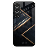 Sleek Golden & Navy Samsung Galaxy S26 Plus 5G Glass Back Cover Online