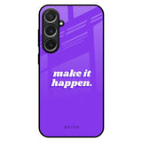 Make it Happen Samsung Galaxy S26 Plus 5G Glass Back Cover Online