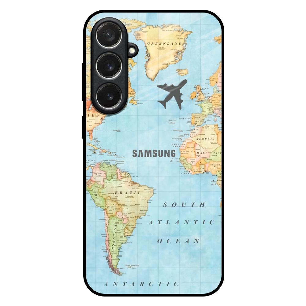 Fly Around The World Samsung Galaxy S26 Plus 5G Glass Back Cover Online