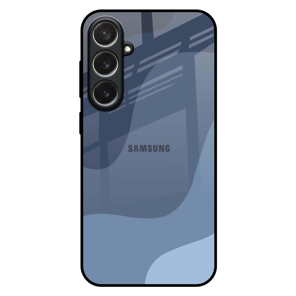 Navy Blue Ombre Samsung Galaxy S26 Plus 5G Glass Back Cover Online