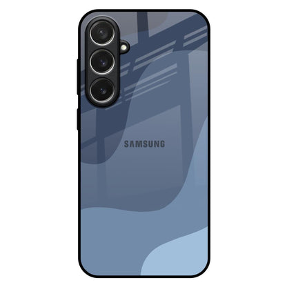 Navy Blue Ombre Samsung Galaxy S26 Plus 5G Glass Back Cover Online