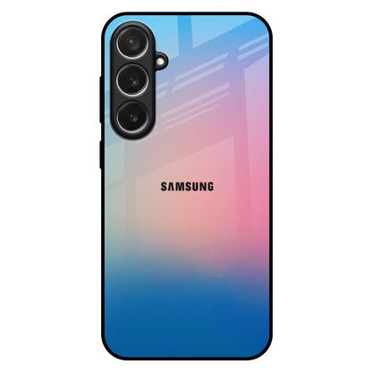 Blue & Pink Ombre Samsung Galaxy S26 Plus 5G Glass Back Cover Online