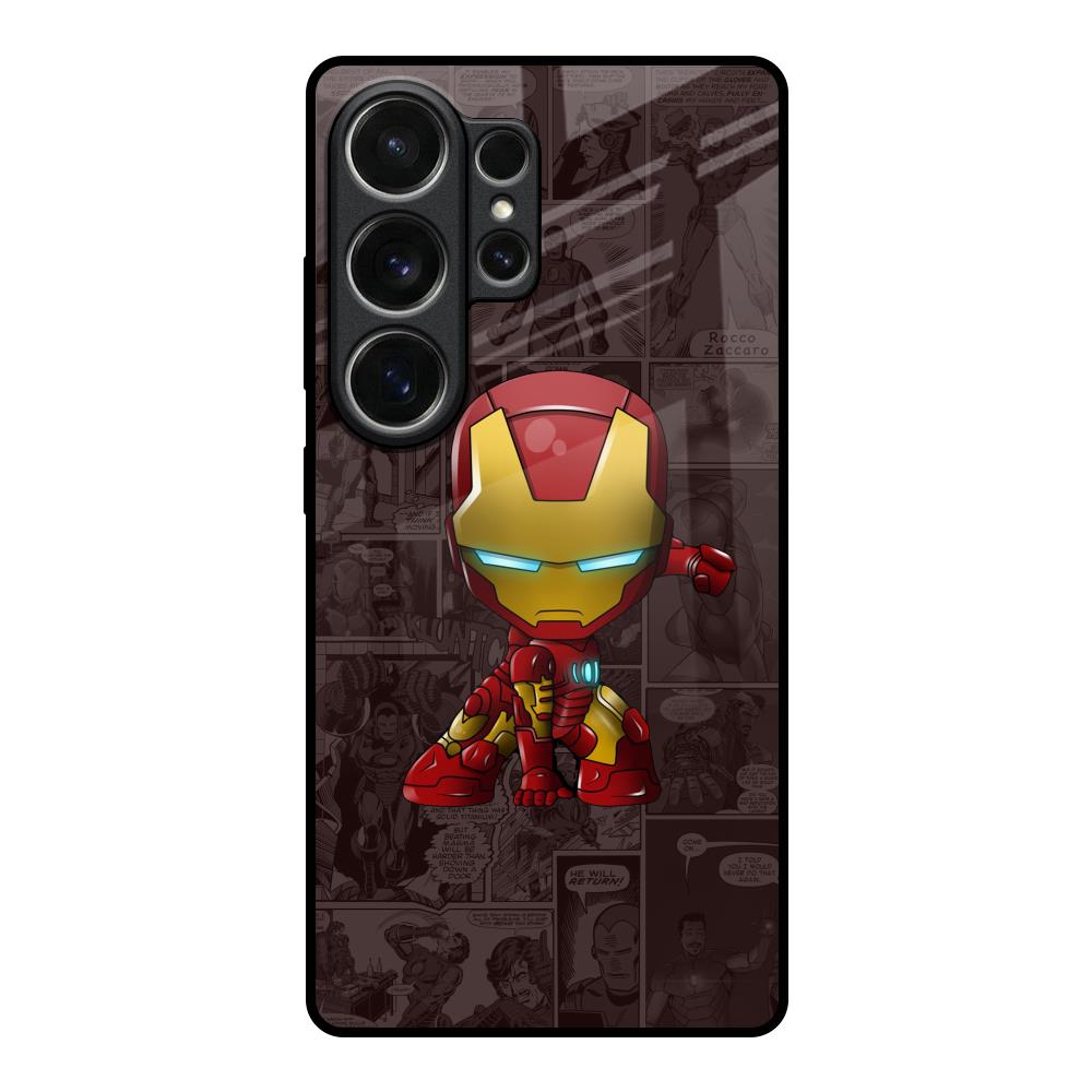 Angry Baby Super Hero Samsung Galaxy S26 Ultra 5G Glass Back Cover Online