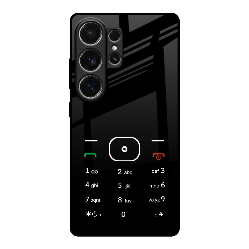Classic Keypad Pattern Samsung Galaxy S26 Ultra 5G Glass Back Cover Online