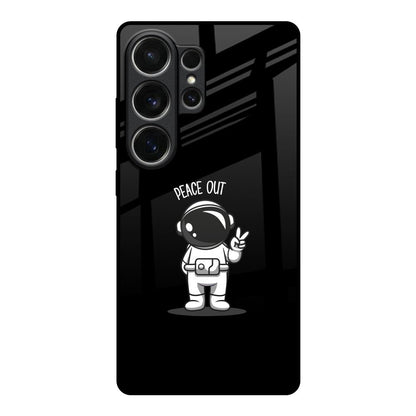 Peace Out Astro Samsung Galaxy S26 Ultra 5G Glass Back Cover Online