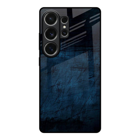 Dark Blue Grunge Samsung Galaxy S26 Ultra 5G Glass Back Cover Online