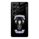 Touch Me & You Die Samsung Galaxy S26 Ultra 5G Glass Back Cover Online