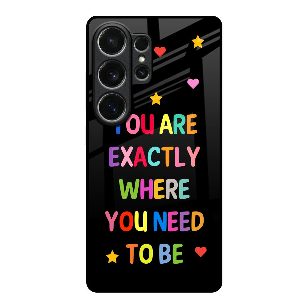 Magical Words Samsung Galaxy S26 Ultra 5G Glass Back Cover Online