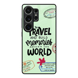 Travel Stamps Samsung Galaxy S26 Ultra 5G Glass Back Cover Online