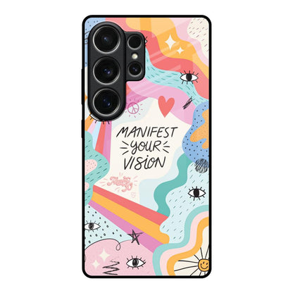 Vision Manifest Samsung Galaxy S26 Ultra 5G Glass Back Cover Online