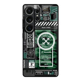 Green Camo Circuit Samsung Galaxy S26 Ultra 5G Glass Back Cover Online
