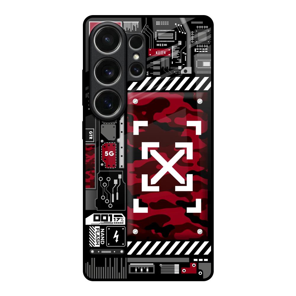 Technology Art Samsung Galaxy S26 Ultra 5G Glass Back Cover Online
