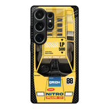 Yellow Racing Car Samsung Galaxy S26 Ultra 5G Glass Back Cover Online