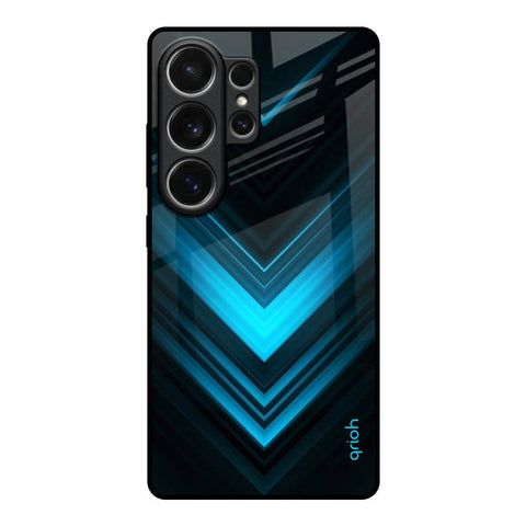 Vertical Blue Arrow Samsung Galaxy S26 Ultra 5G Glass Back Cover Online