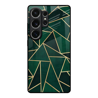 Abstract Green Samsung Galaxy S26 Ultra 5G Glass Back Cover Online