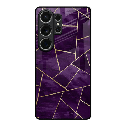 Geometric Purple Samsung Galaxy S26 Ultra 5G Glass Back Cover Online