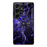 Techno Color Pattern Samsung Galaxy S26 Ultra 5G Glass Back Cover Online