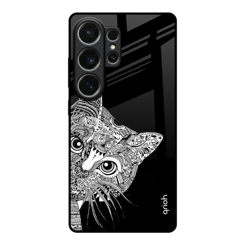 Kitten Mandala Samsung Galaxy S26 Ultra 5G Glass Back Cover Online