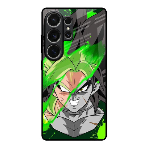 Anime Green Splash Samsung Galaxy S26 Ultra 5G Glass Back Cover Online