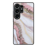 Pink & Gold Gllitter Marble Samsung Galaxy S26 Ultra 5G Glass Back Cover Online
