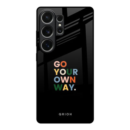 Go Your Own Way Samsung Galaxy S26 Ultra 5G Glass Back Cover Online