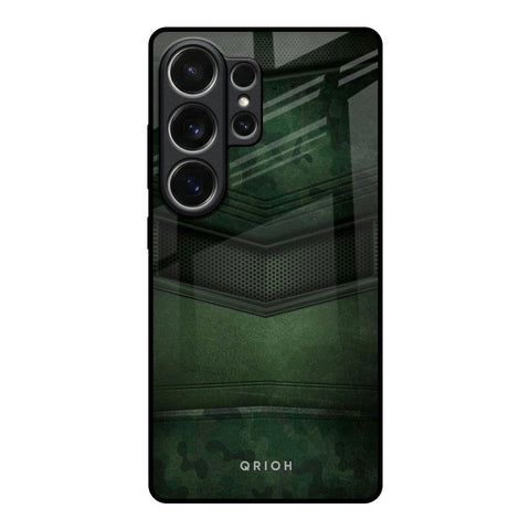 Green Leather Samsung Galaxy S26 Ultra 5G Glass Back Cover Online