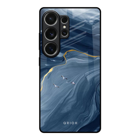 Deep Ocean Marble Samsung Galaxy S26 Ultra 5G Glass Back Cover Online