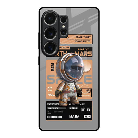 Space Ticket Samsung Galaxy S26 Ultra 5G Glass Back Cover Online