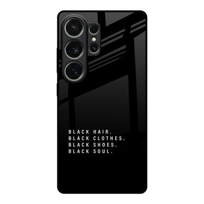 Black Soul Samsung Galaxy S26 Ultra 5G Glass Back Cover Online