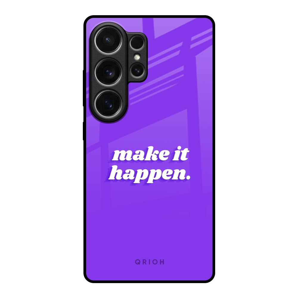 Make it Happen Samsung Galaxy S26 Ultra 5G Glass Back Cover Online
