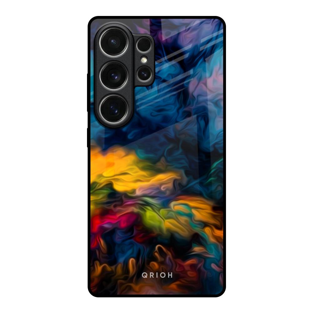 Multicolor Oil Painting Samsung Galaxy S26 Ultra 5G Glass Back Cover Online