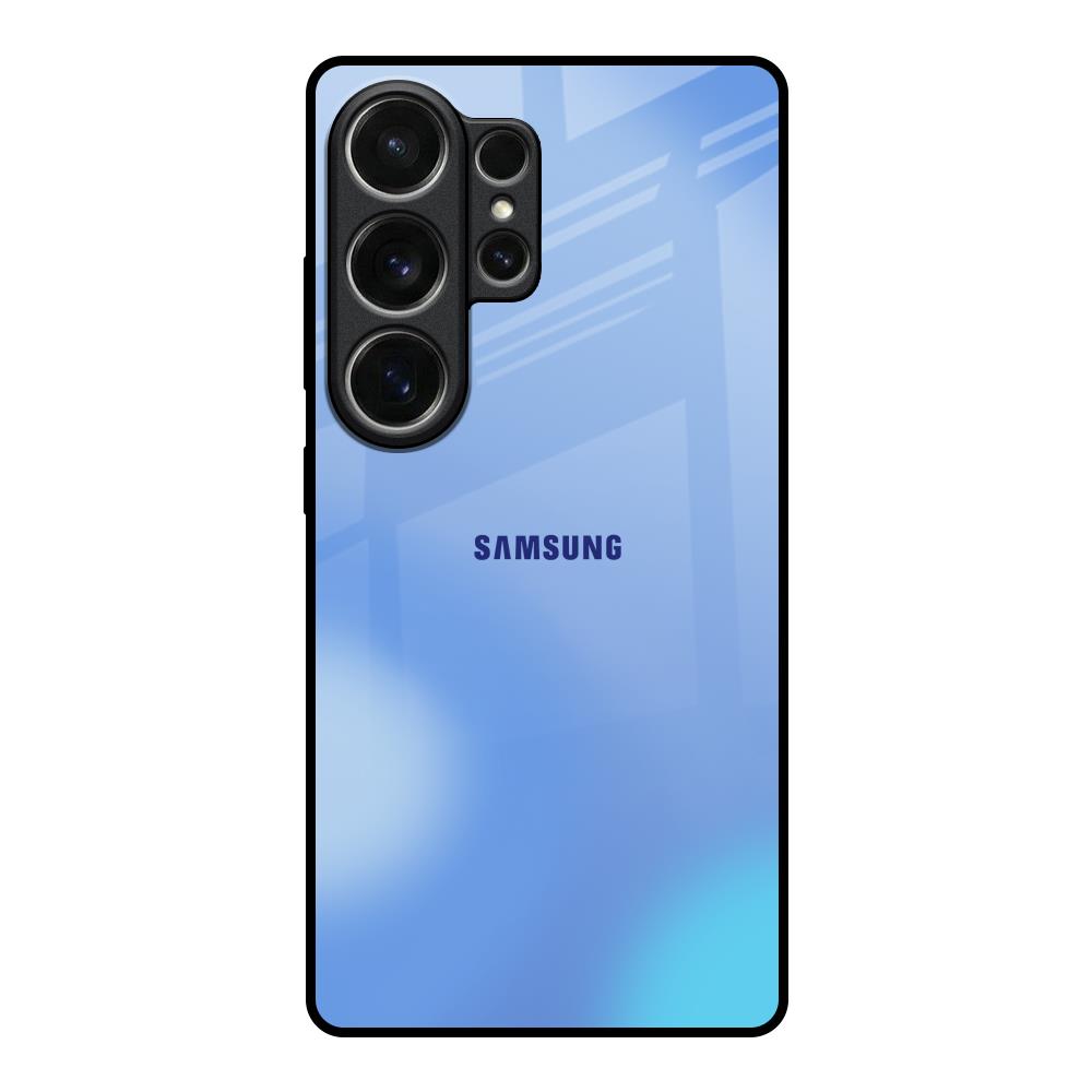 Vibrant Blue Texture Samsung Galaxy S26 Ultra 5G Glass Back Cover Online