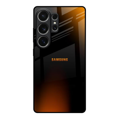Orange Black Fusion Samsung Galaxy S26 Ultra 5G Glass Back Cover Online