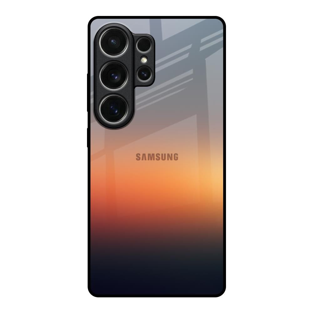 Aesthetic Orange Samsung Galaxy S26 Ultra 5G Glass Back Cover Online