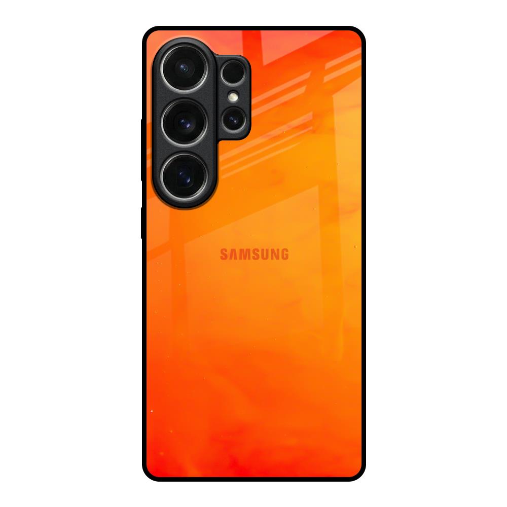 Tangy Orange Samsung Galaxy S26 Ultra 5G Glass Back Cover Online