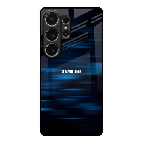 Blue Rough Abstract Samsung Galaxy S26 Ultra 5G Glass Back Cover Online