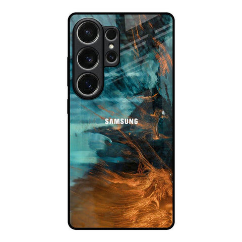 Golden Splash Samsung Galaxy S26 Ultra 5G Glass Back Cover Online