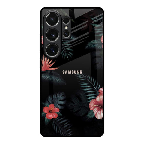 Tropical Art Flower Samsung Galaxy S26 Ultra 5G Glass Back Cover Online