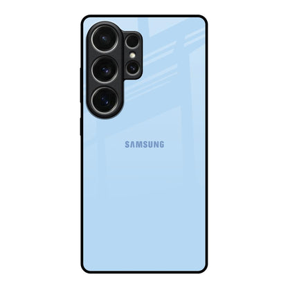 Pastel Sky Blue Samsung Galaxy S26 Ultra 5G Glass Back Cover Online