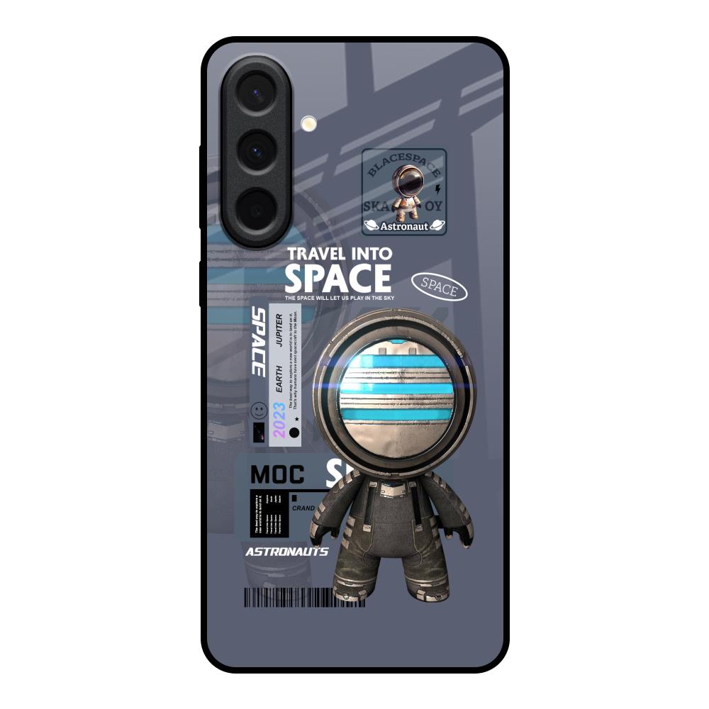 Space Travel Samsung Galaxy A37 5G Glass Back Cover Online