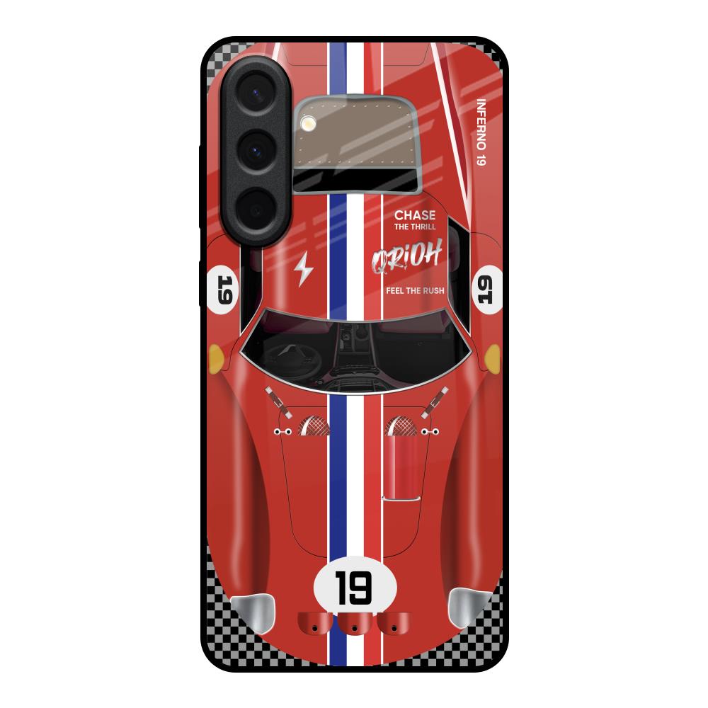 Racing Vintage Samsung Galaxy A37 5G Glass Back Cover Online