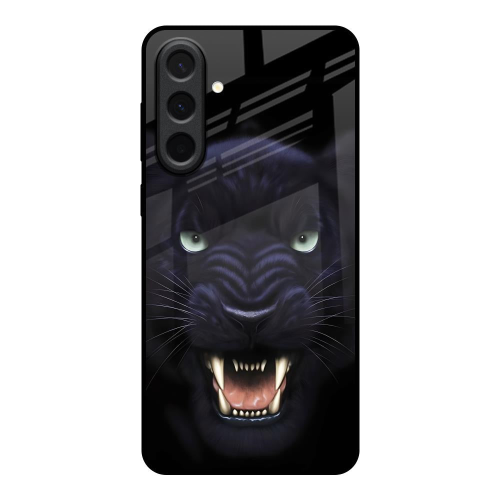 Angry Black Tiger Samsung Galaxy A37 5G Glass Back Cover Online