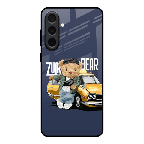 Adventurous Bear Samsung Galaxy A37 5G Glass Back Cover Online