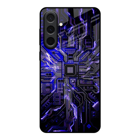 Techno Color Pattern Samsung Galaxy A37 5G Glass Back Cover Online