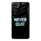 Never Quit Samsung Galaxy A37 5G Glass Back Cover Online