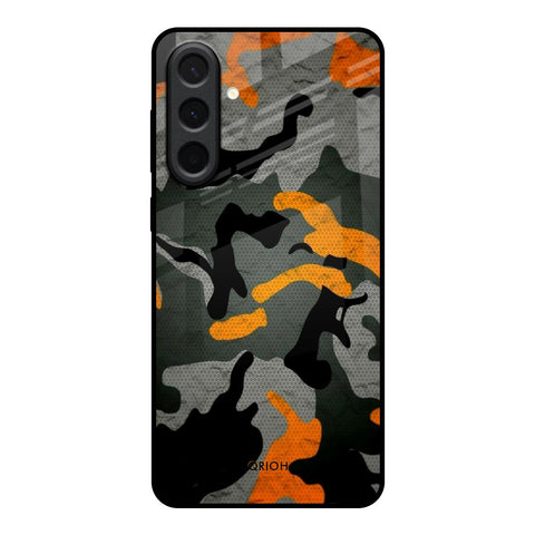 Camouflage Orange Samsung Galaxy A37 5G Glass Back Cover Online