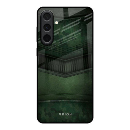 Green Leather Samsung Galaxy A37 5G Glass Back Cover Online