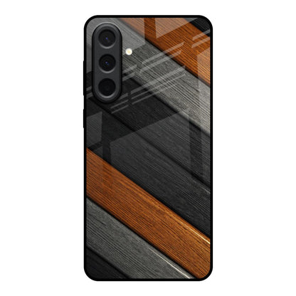 Tri Color Wood Samsung Galaxy A37 5G Glass Back Cover Online