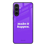 Make it Happen Samsung Galaxy A37 5G Glass Back Cover Online